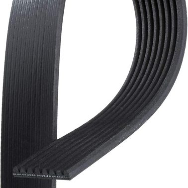 Gates K080991 Micro-V Serpentine Drive Belt, Black