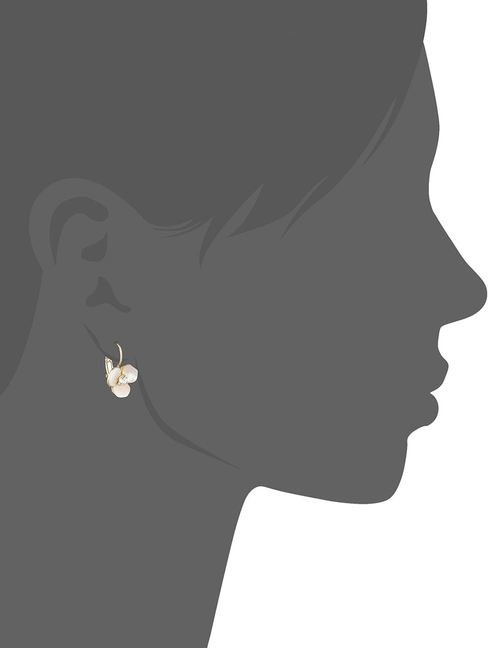 Womens Disco Pansy Leverbacks - Image 2